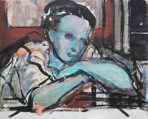 Young Man with Arms Folded by Paul Gerchik (1 of 4) Young Man with Arms Folded by Paul Gerchik (1 of 4)