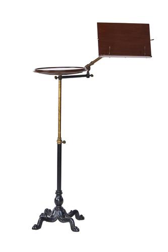 Victorian Carters Telescopic Mah & Brass Reading Table (1 of 7) Victorian Carters Telescopic Mah & Brass Reading Table (1 of 7)