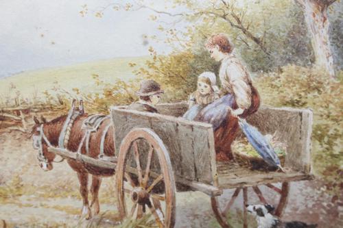 Myles Birket Foster Watercolour (1 of 8) Myles Birket Foster Watercolour (1 of 8)