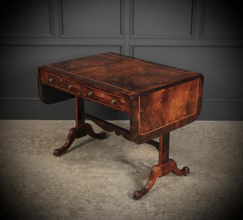 Magnificent Regency Rosewood Sofa Table (1 of 23) Magnificent Regency Rosewood Sofa Table (1 of 23)