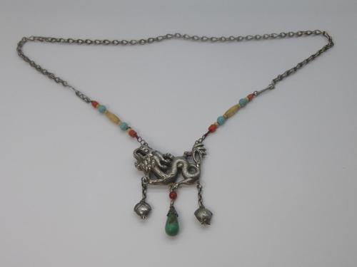 Art Deco Dragon Necklace (1 of 6) Art Deco Dragon Necklace (1 of 6)