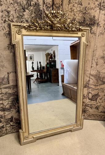 French 19th Century Gilt Wall Mirror with Carved Decoration (1 of 9) French 19th Century Gilt Wall Mirror with Carved Decoration (1 of 9)
