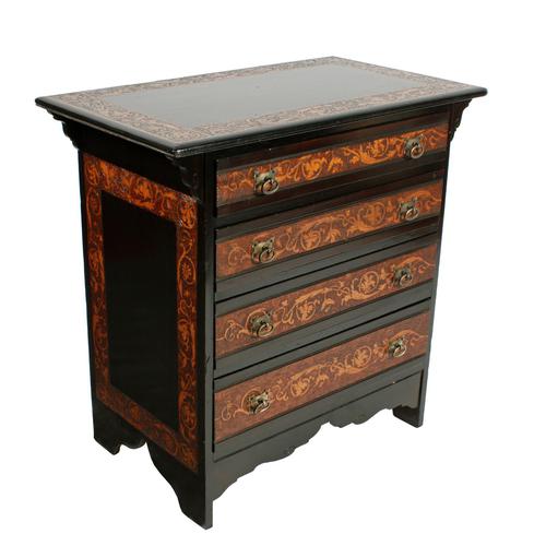 Scottish Victorian Poker Work Chest (1 of 8) Scottish Victorian Poker Work Chest (1 of 8)
