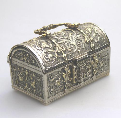 A Novelty Jewellery Box Armada Treasure Chest 20thc (1 of 8)