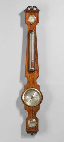 Regency Period Rosewood 5 Ins Dial Barometer by Francis Amadio (1 of 5) Regency Period Rosewood 5 Ins Dial Barometer by Francis Amadio (1 of 5)