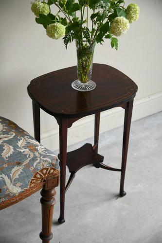 Edwardian Mahogany Occasional Table (1 of 11)