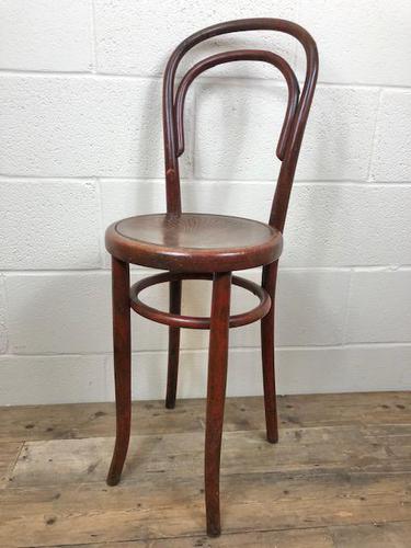 Small Red Bentwood Chair (1 of 8)