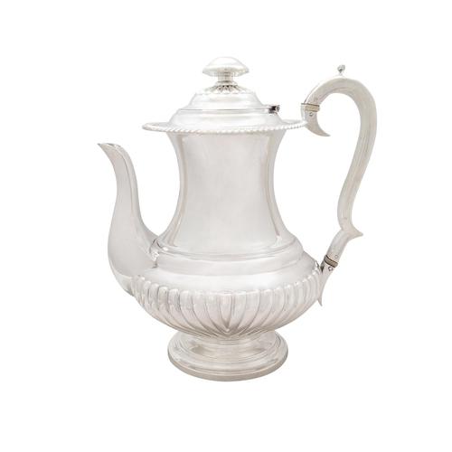 Antique William IV Sterling Silver Coffee Pot 1833 (1 of 9) Antique William IV Sterling Silver Coffee Pot 1833 (1 of 9)