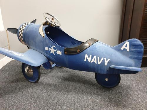 Airflow Collectibles inc. Child's A22 Navy Pedal Aeroplane (1 of 9)