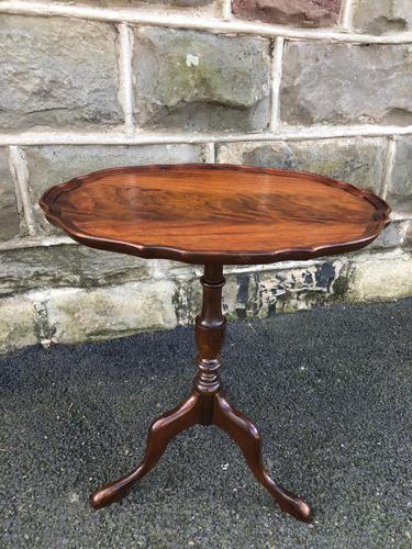 Antique Mahogany Tripod Wine Table (1 of 4)