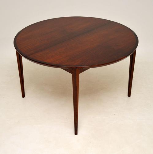 Danish Rosewood Vintage Dining Table by Rosengren Hansen (1 of 11)