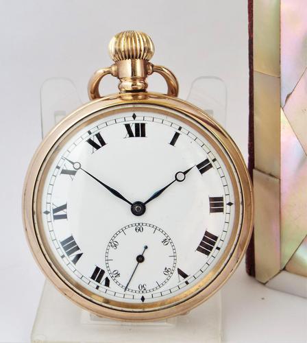 1920s Buren Stem Winding Pocket Watch (1 of 5) 1920s Buren Stem Winding Pocket Watch (1 of 5)