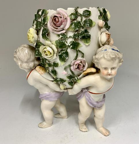 Antique Volkstedt Porcelain Vase c.1875 (1 of 6) Antique Volkstedt Porcelain Vase c.1875 (1 of 6)