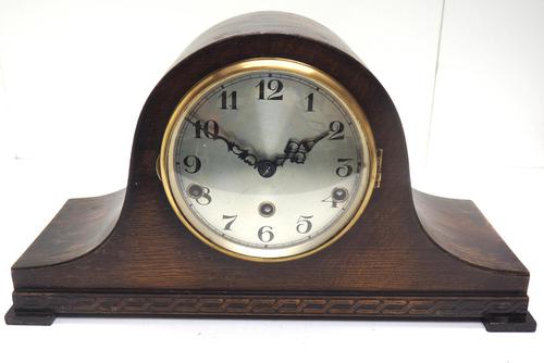 Napoleon Hat Shaped Mantel Clock – Musical Westminster Chiming 8-day Mantle Clock (1 of 10) Napoleon Hat Shaped Mantel Clock – Musical Westminster Chiming 8-day Mantle Clock (1 of 10)