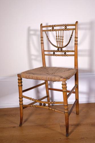 Regency Decorative Faux Bamboo Chair (1 of 21)