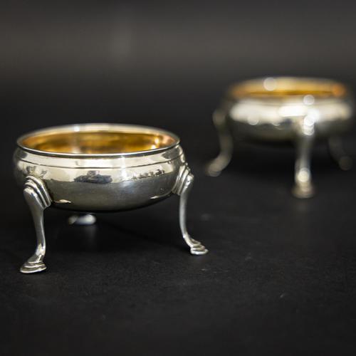 Georgian Silver Long Leg Salts (1 of 8) Georgian Silver Long Leg Salts (1 of 8)