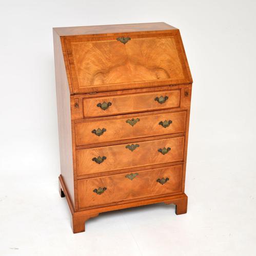 Antique Figured Walnut Writing Bureau (1 of 11) Antique Figured Walnut Writing Bureau (1 of 11)