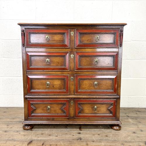 Vintage Oak TV Cabinet Chest (1 of 9)