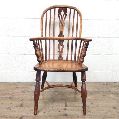 Antique Windsor Armchair in Elm & Ash (1 of 12)