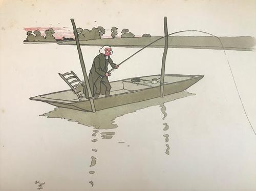 4 Original Chromolithograph's by Cecil Aldin 1870-1935. Signed or Initialled 1900 (1 of 4) 4 Original Chromolithograph's by Cecil Aldin 1870-1935. Signed or Initialled 1900 (1 of 4)