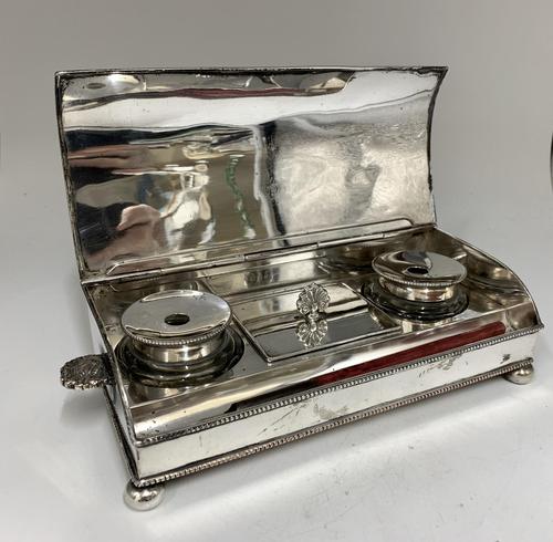 Georgian Sheffield Plated Desk Companion c.1820 (1 of 7) Georgian Sheffield Plated Desk Companion c.1820 (1 of 7)
