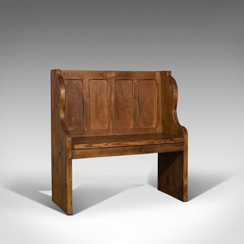 Antique Two Seat Settle, English, Oak, Pine, Ecclesiastic, Pew, Bench, Victorian (1 of 10) Antique Two Seat Settle, English, Oak, Pine, Ecclesiastic, Pew, Bench, Victorian (1 of 10)