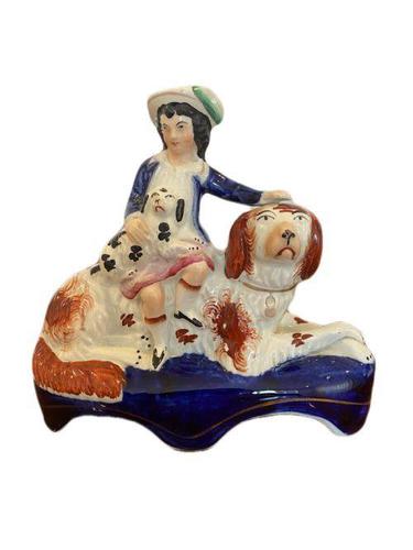 Unusual Antique Victorian Quality Staffordshire Figure (1 of 4) Unusual Antique Victorian Quality Staffordshire Figure (1 of 4)