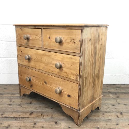 Victorian Pine Chest of Drawers (1 of 10)