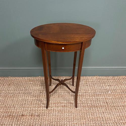 Elegant Edwardian Antique Occasional Table (1 of 6)