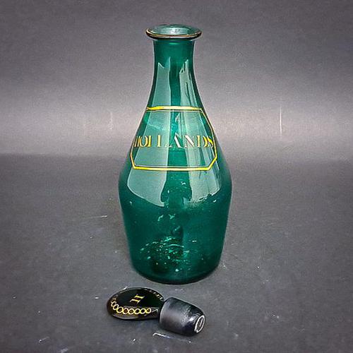Early Victorian Bristol Green Bottle (1 of 4) Early Victorian Bristol Green Bottle (1 of 4)