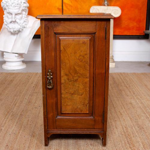 Walnut Bedside Cabinet Victorian (1 of 6)