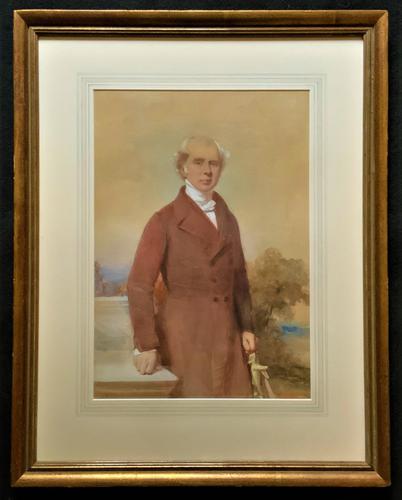 Frederick Cruickshank Fine Watercolour Portrait Painting of Gent (1 of 12) Frederick Cruickshank Fine Watercolour Portrait Painting of Gent (1 of 12)