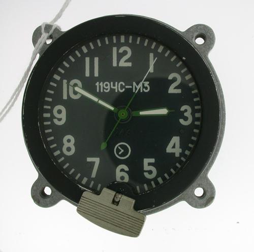 Decorative Russian Aircraft Clock Desk Accessory Swiss 1940 (1 of 5)