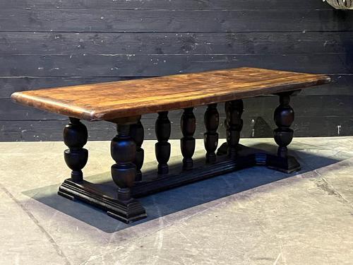 Wonderful French Oak Refectory Farmhouse Dining Table (1 of 28)