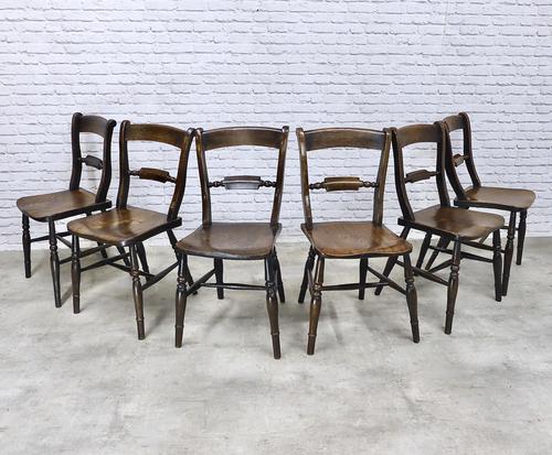 19th Century Windsor Farmhouse Kitchen Chairs (1 of 6) 19th Century Windsor Farmhouse Kitchen Chairs (1 of 6)