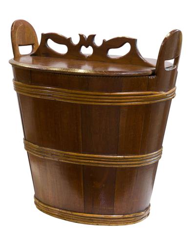 19th Century North European Oval Butter Tub (1 of 7) 19th Century North European Oval Butter Tub (1 of 7)