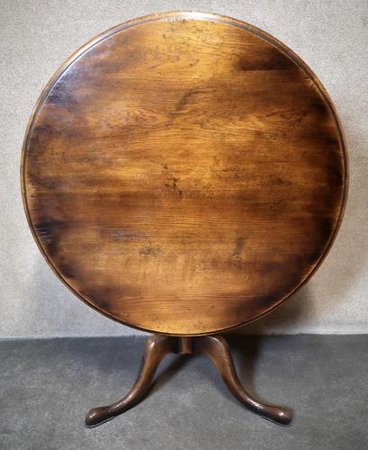 Country Oak Tilt - Top Breakfast Table By GT Rackstraw (1 of 10)