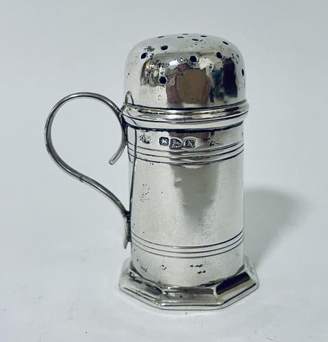 Victorian Silver Pepper Shaker with Handle (1 of 12) Victorian Silver Pepper Shaker with Handle (1 of 12)