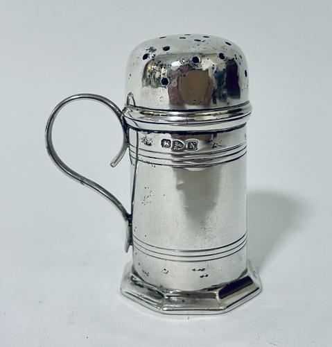 Victorian Silver Pepper Shaker with Handle (1 of 12)