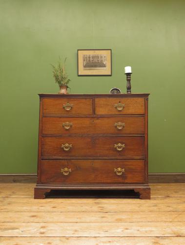 Antique Georgian Country House Oak Chest of Drawers (1 of 22)