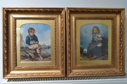 Pair of John McGhie Scottish Oil Paintings (1 of 9)