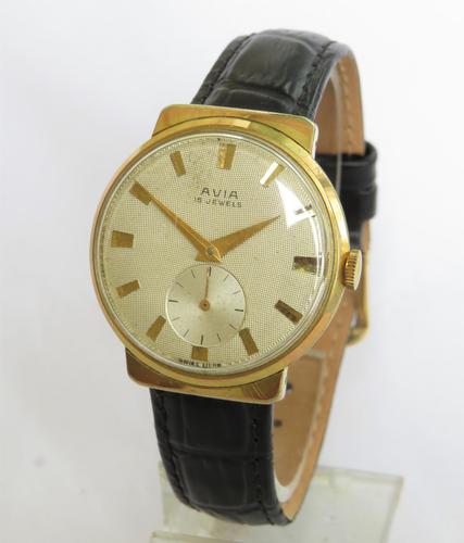 Gents Avia Wrist Watch c.1960 (1 of 5) Gents Avia Wrist Watch c.1960 (1 of 5)