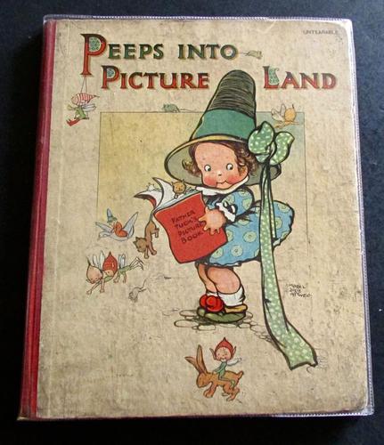 1910 1st Edition Mabel Lucie Attwell Children's Book Peeps Into Picture Land (1 of 5)