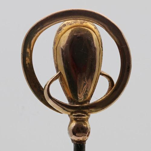 Charles Horner gold hatpin (1 of 3) Charles Horner gold hatpin (1 of 3)