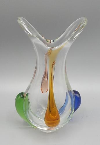 Mstisov 'Rhapsody' Art Glass Vase by Frantisek Zemek (1 of 6)