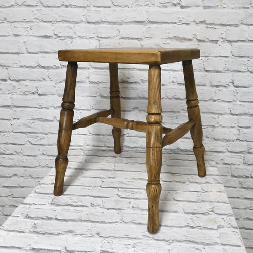 19th Century Farmhouse Stool (1 of 5)