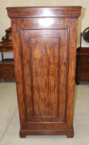 1900s Mahogany 1 Door Hall Wardrobe (1 of 4)