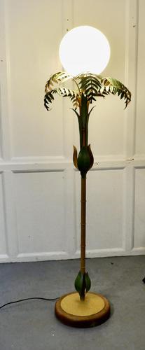 Unusual French Conservatory Painted Toleware Floor Lamp (1 of 10) Unusual French Conservatory Painted Toleware Floor Lamp (1 of 10)
