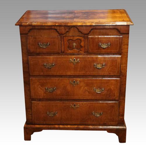 George III Walnut Norfolk chest (1 of 13)