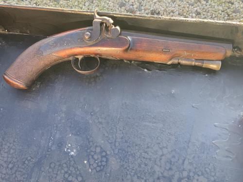 Percussion Pistol Large Bore Belt Pistol (1 of 16) Percussion Pistol Large Bore Belt Pistol (1 of 16)